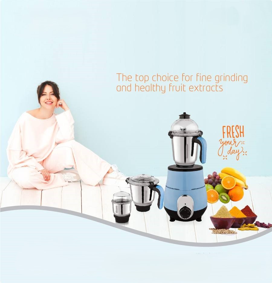 Blue STI mixer grinder